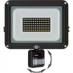 Projecteur LED JARO 7060 P (Projecteur LED pour montage mural pour extérieur IP65, 50W, 5800lm, 6500K, avec détecteur de mouve  