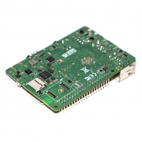 Vue de dessous de la platine Radxa ROCK 3 Model C - 1 GB