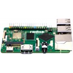 Vue de côté de la platine Radxa ROCK 3 Model C - 2 GB