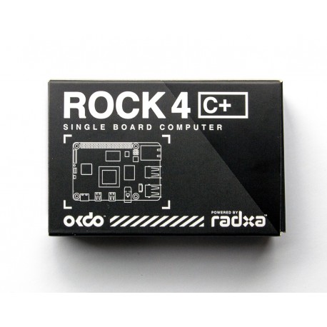 Boite de la platine Radxa Rock 4 Modèle C+ 4 GB