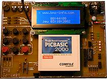 Carte électronique Gestion de moteurs avec PICBASIC 2000