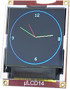 Horloge sur CB210