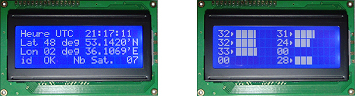 Afficheur LCD 4 x 20 caractères + CB210