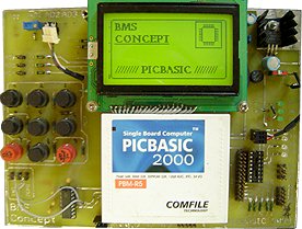 Gestion d'un afficheur graphique 128 x 64 avec PICBASIC 2000