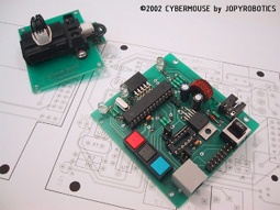 Carte de puissance Robot Cybermouse à base de PICBASIC