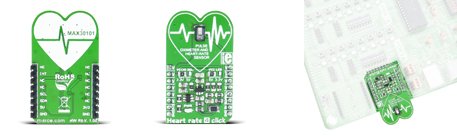 Module Capteur de pulsations Heart rate 4 click MIKROE-2510