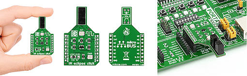 Le module MIKROE-1711 Détail de la fourche optique MIKROE-1711