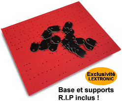Base et supports RIP LEXTRONIC Base et supports RIP LEXTRONIC pour Starter kit Grove Inventor Kit