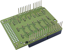 kit2 Kit Arduino shield "BTW" (dessous)