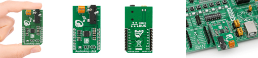 Module AudioAmp Click - MIKROE-2368