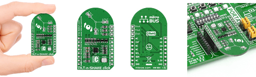 Module TILT-n-SHAKE click - MIKROE-1853