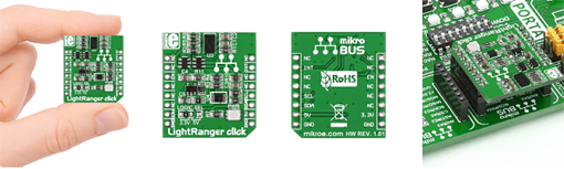 Module Capteur de proximité LightRanger click - MIKROE-1897