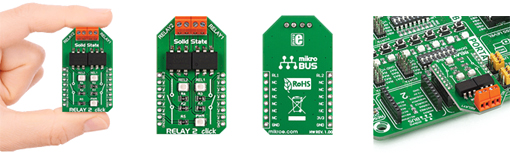 Module Relay 2 click MIKROE-1899