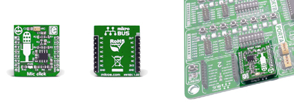 Le capteur LPG click board Le capteur LPG click board