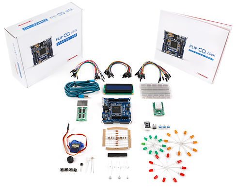 Contenu du starter-kit Contenu du starter-kit "Flip & Click"