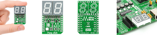 Module 7seg Click Board MIKROE-1201