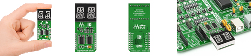 Module AlphaNum G Click MIKROE-1851