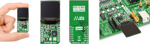 Ecran Oled Module OLED C click MIKROE-1585