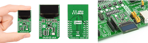 Ecran Oled Module OLED W click MIKROE-1649
