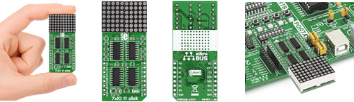 Module MIKROE-1993 Module 7x10 B click MIKROE-2789