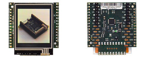 Le module seul (face avant/face arrière) Le module seul (face avant/face arrière)