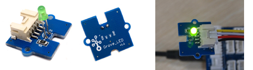 Détail du Module Grove Led verte 5 mm 104030007