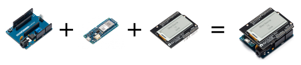 Exemple d'utilisation de l'adaptateur Shield pour MKR1000 TSX00005