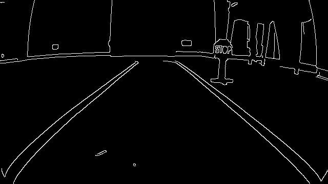 Image après détection de bord