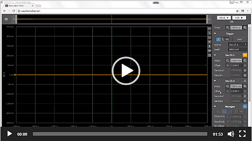 Differences WaveForms et WaveForm Live  - 7