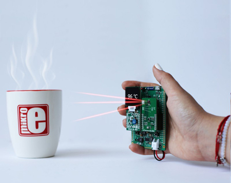 Application du module Module IrThermo 3 click MIKROE-3121