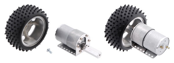 Montage de l'adaptateur hexagonal Pololu 2687