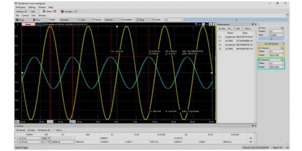 Les ingénieurs bénéficient d'un oscilloscope portable
